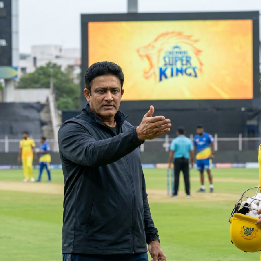 Kumble Issues Warning to Samson and Gaikwad as Chennai Face ‘Serious Challenge’ Kumble Issues Warning to Samson and Gaikwad as Chennai Face 'Serious Challenge'
