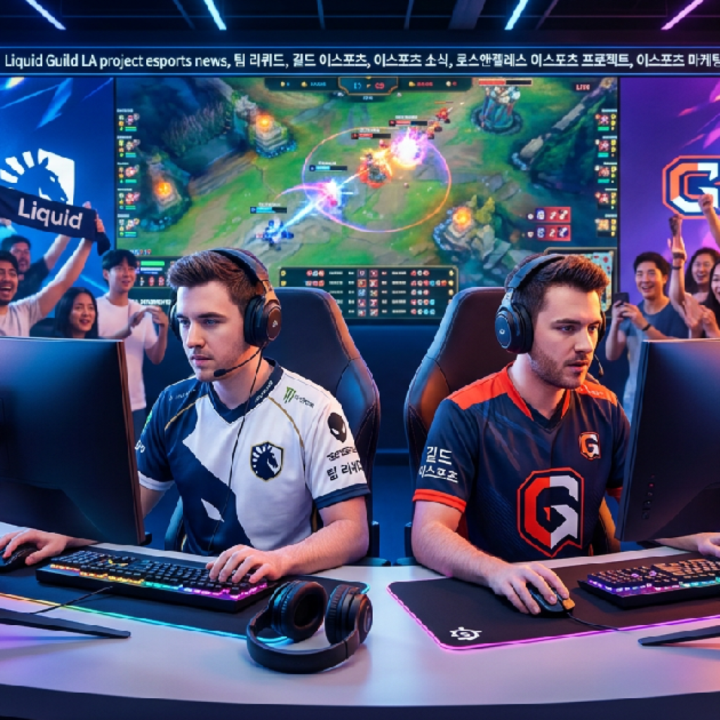 팀 리퀴드와 길드 이스포츠, LA 프로젝트 통해 이스포츠 대중화 가능성 타진
