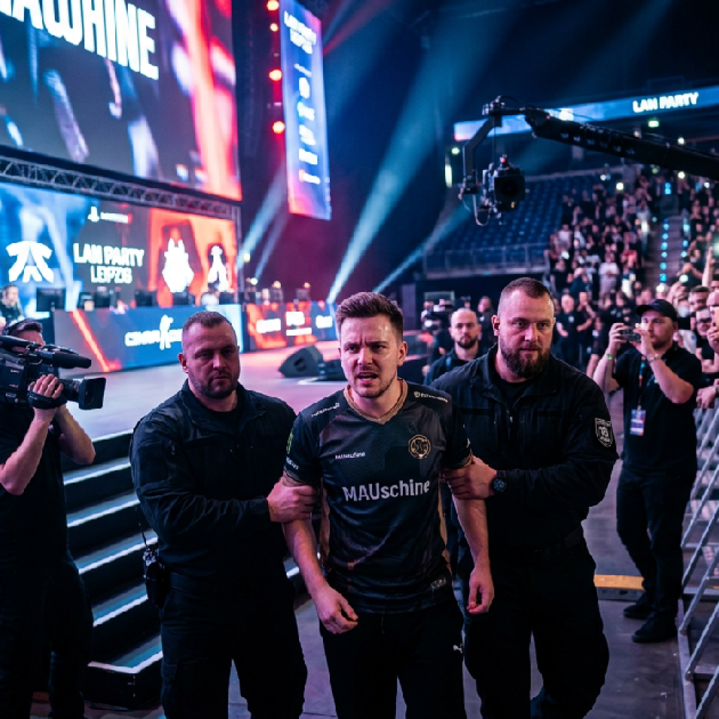 독일 CS2 스트리머 마우신, 대회 현장 폭행으로 FACEIT 및 ESIC 영구 제재 확정