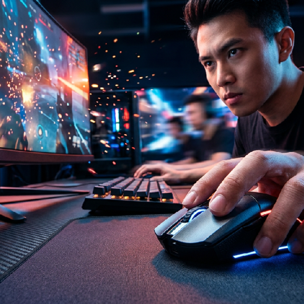 MSI 고성능 무선 게이밍 마우스 VERSA 300 8K 공개, 정밀 제어의 새 기준 제시하나