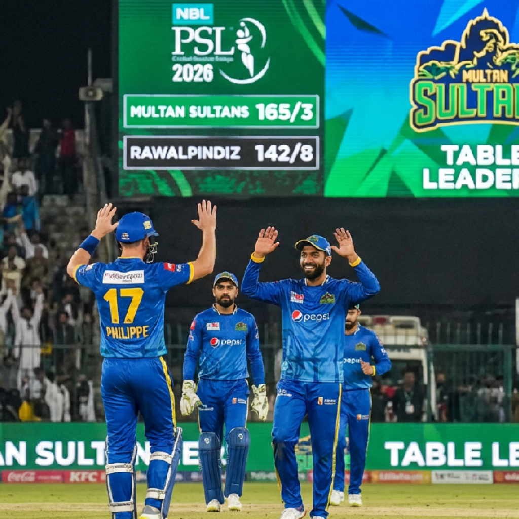 Multan Sultans Extend Lead at Top of PSL Table Following Victory Over Rawalpindiz