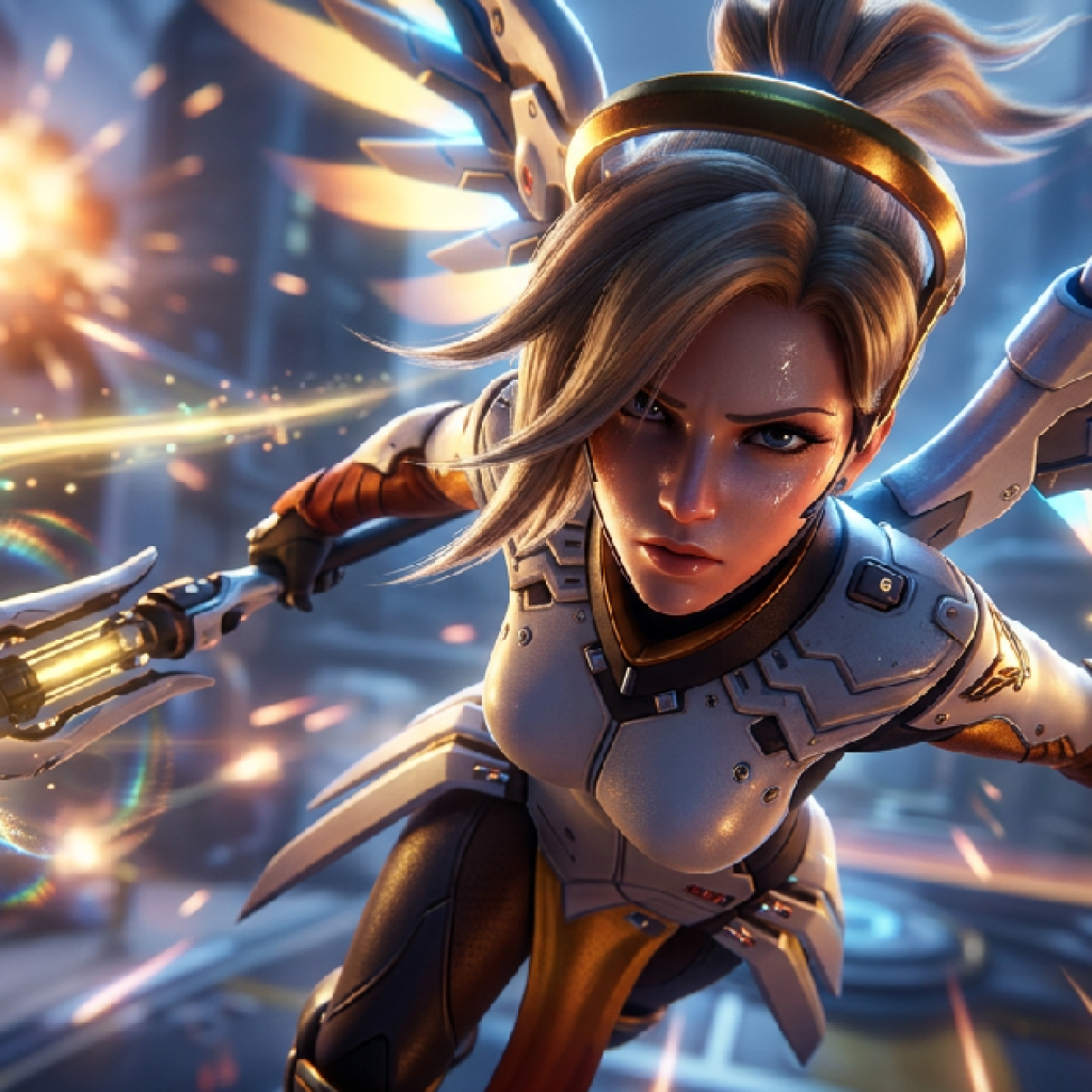 오버워치 2 메르시 리워크, 치유 수치 조정에도 플레이 역동성 강화 오버워치 2 메르시 리워크, 치유 수치 조정에도 플레이 역동성 강화