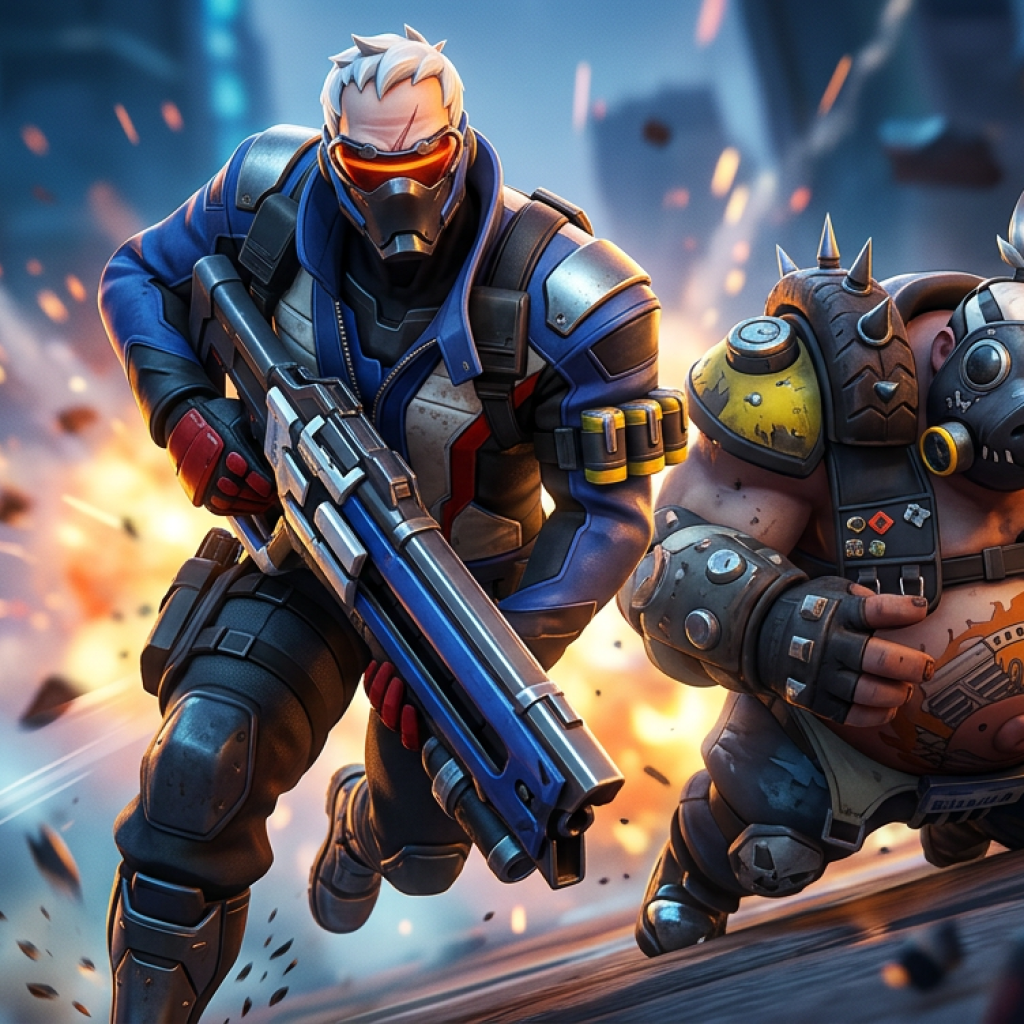 오버워치 시즌 2 패치 공유: 로드호그 운영 변화 및 솔저 76 기동성 강화 소식