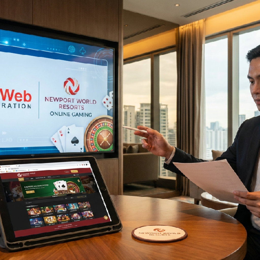 필웹 기술력으로 뉴포트 월드 리조트 온라인 게임 공략 박차