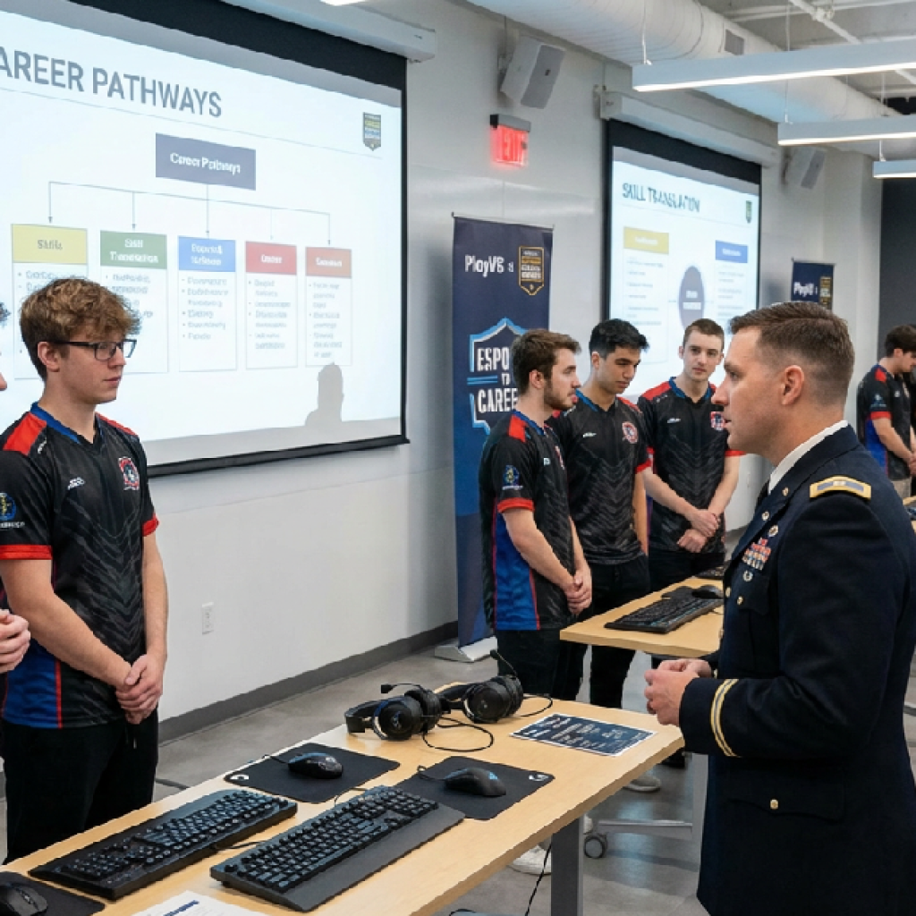 PlayVS-미 주방위군 협력, e스포츠 경험을 전문 경력으로 잇는다