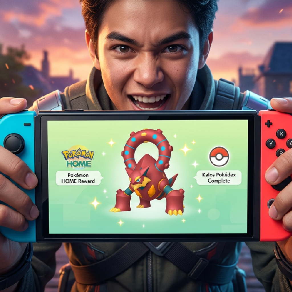 포켓몬 레전즈 Z-A 도감 완성 보상, 색이 다른 볼케니온 포켓몬 HOME 등장 예고