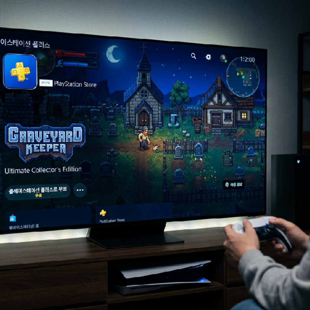 플레이스테이션 스토어, 그레이브야드 키퍼 무료 제공... PS4 및 PS5 유저 혜택 확대