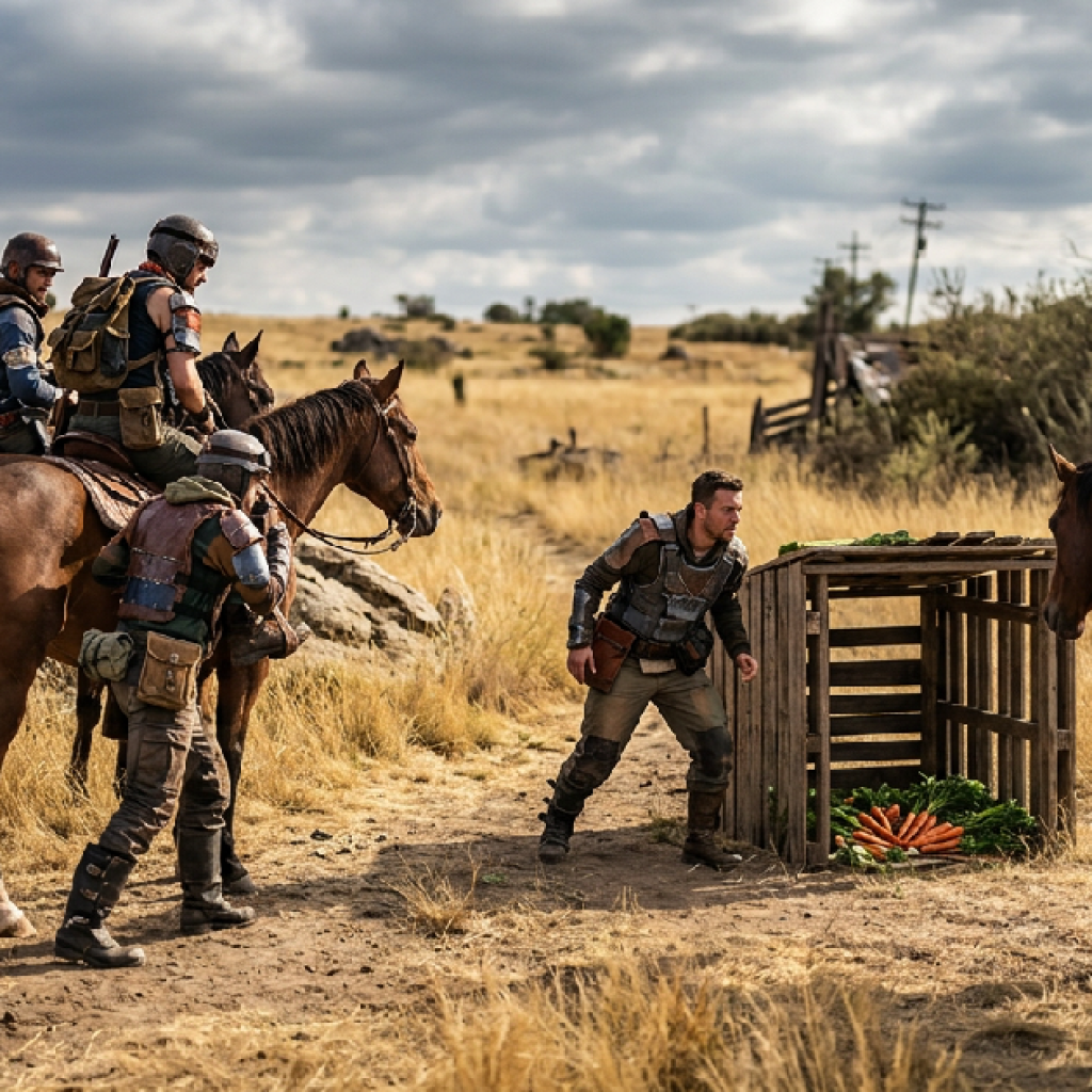 ผู้เล่น Rust คิดกลวิธี Horse Baiting แก้ทางกลุ่มใช้ม้าเป็นโล่กำบังอาวุธ