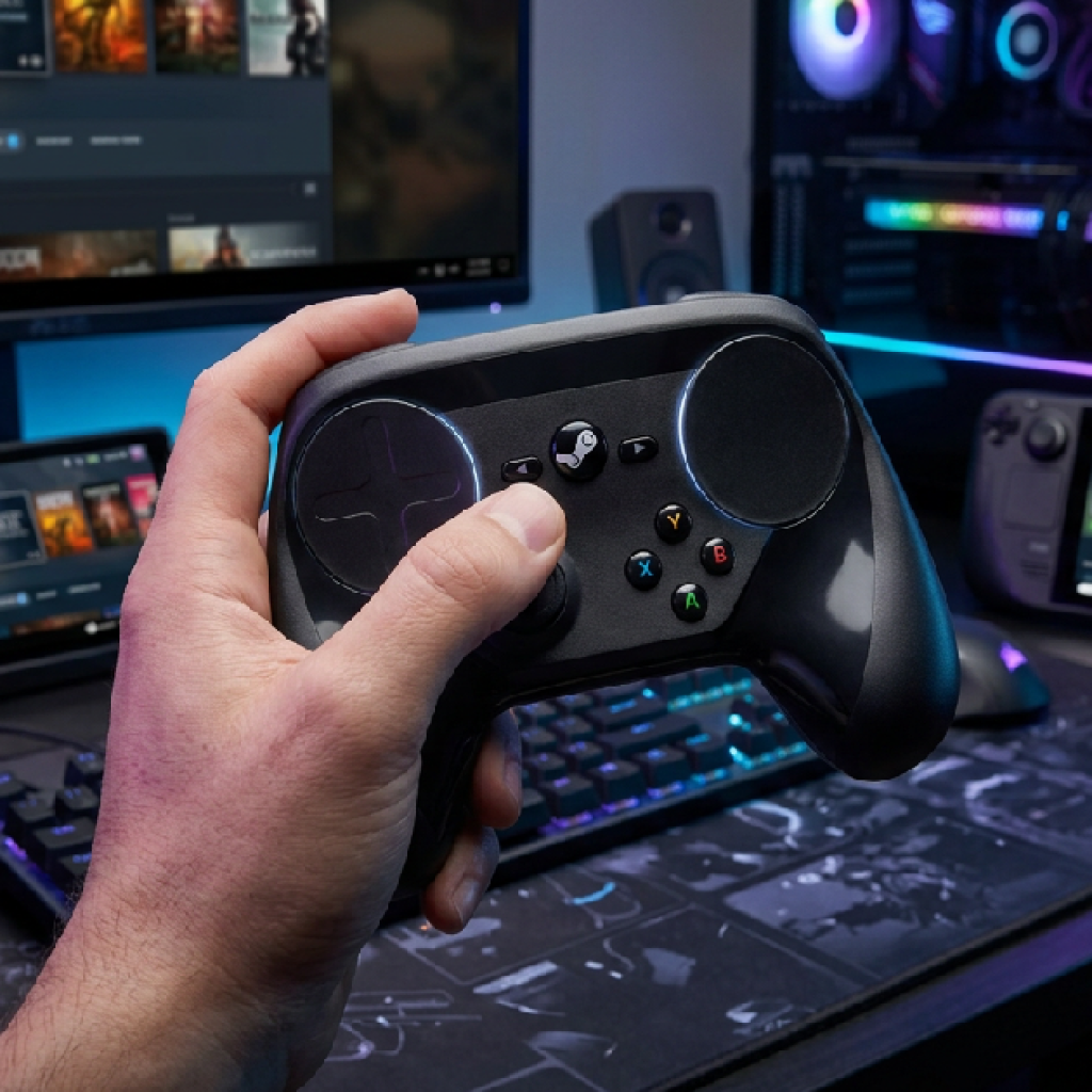 유출된 스팀 컨트롤러 정보로 본 프리미엄 전략과 하드웨어 출시 임박 징후