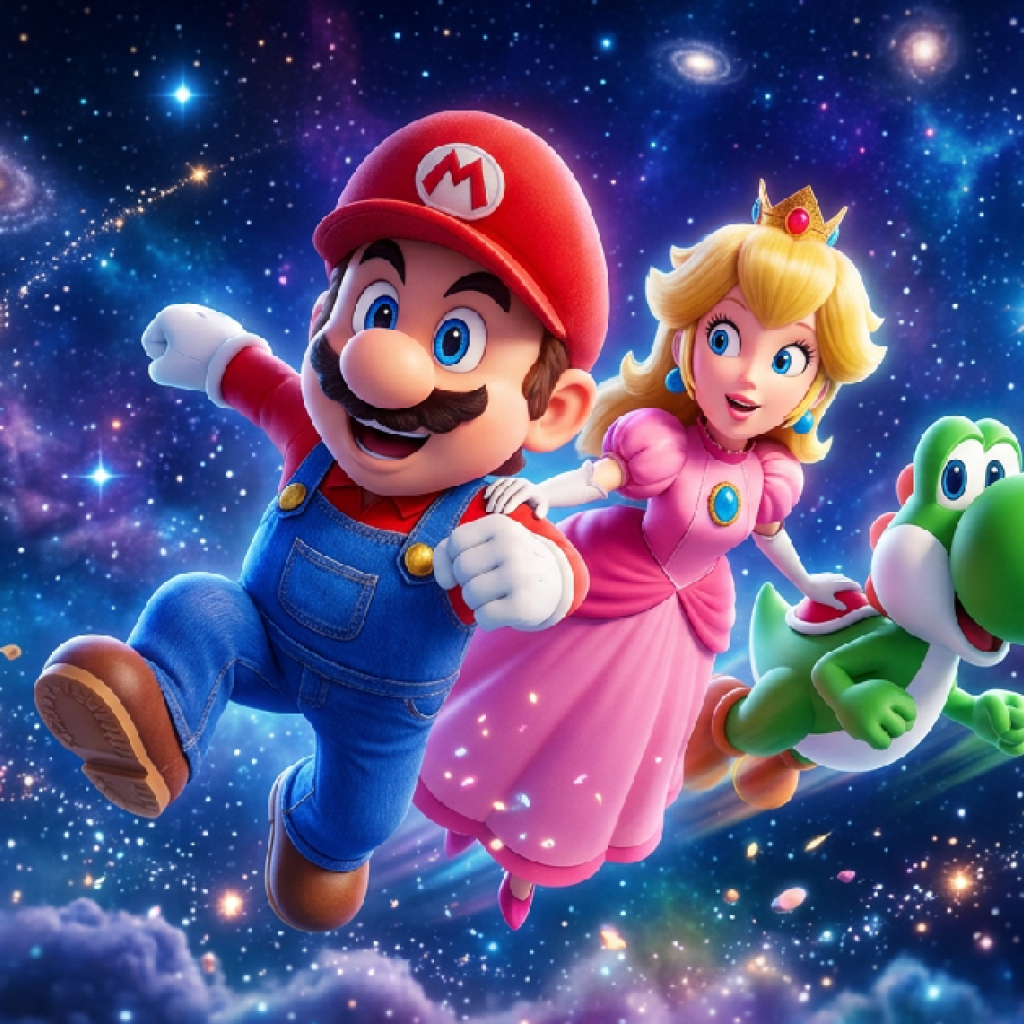 슈퍼 마리오 갤럭시 영화, 글로벌 극장가 강타하며 기록적 흥행 행진