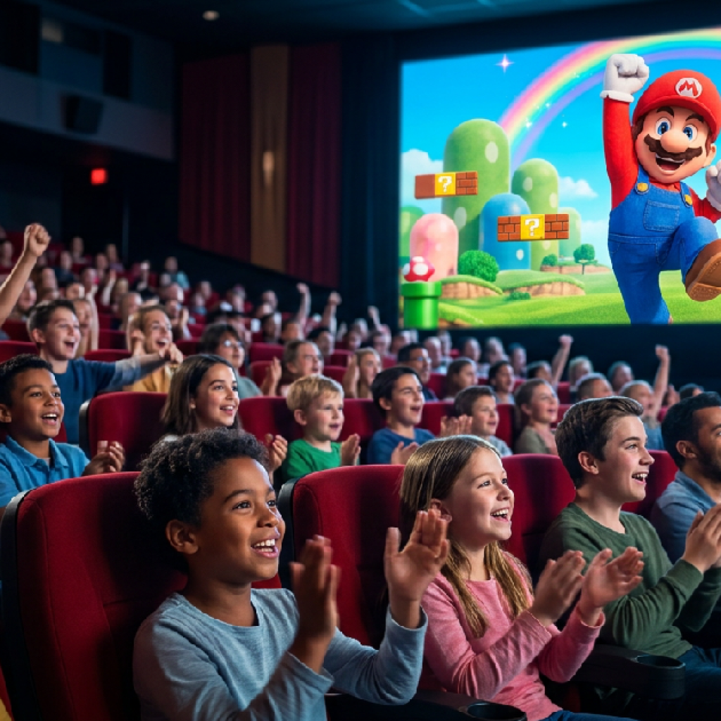 슈퍼 마리오 영화 시리즈, 전 세계 극장가 강타하며 흥행 신기록 행진