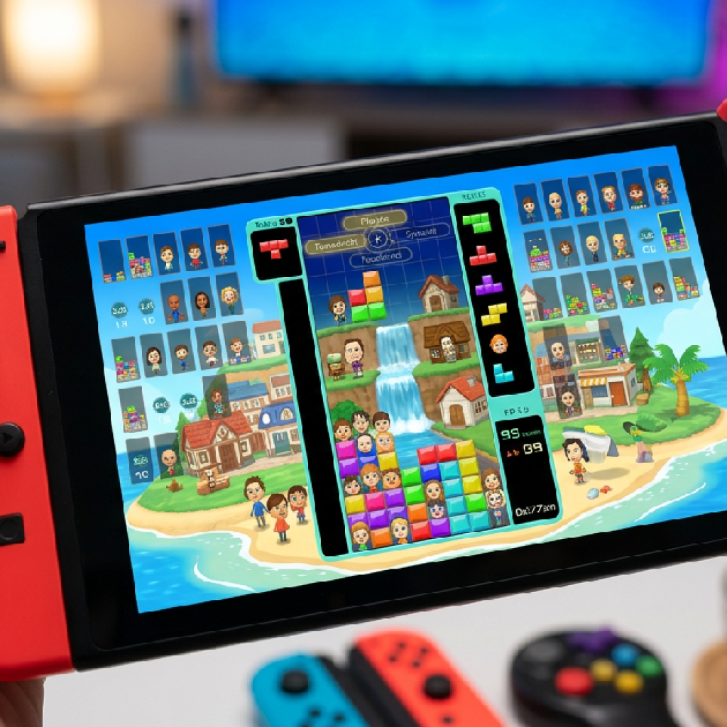 Tetris 99 เตรียมเปิดตัวอีเวนต์พิเศษ Crossover ร่วมกับ Tomodachi Life ปลดล็อกธีมใหม่บน Nintendo Switch