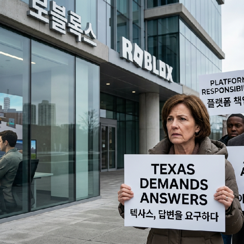 텍사스주 로블록스 조사 착수, 비극적 사건 재현 콘텐츠 관리 부실 소명 요구