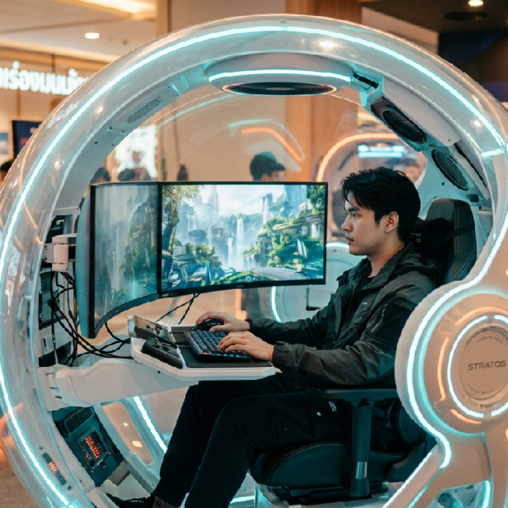 Tied Company เปิดระดมทุน Stratos The Gaming Sphere นวัตกรรมทรงกลมเดสิตใหม่วงการเกม Tied Company เปิดระดมทุน Stratos The Gaming Sphere นวัตกรรมทรงกลมเดสิตใหม่วงการเกม