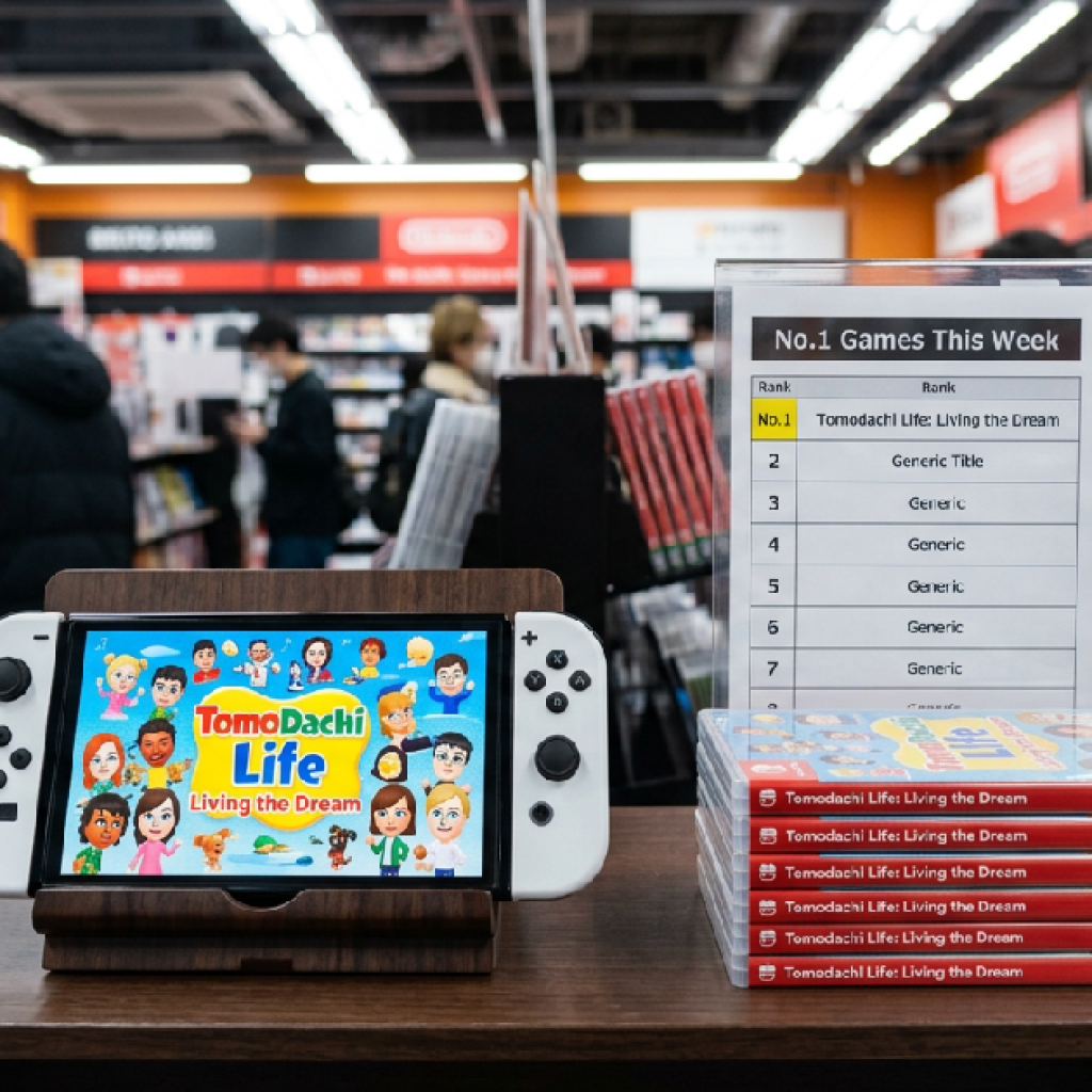 Tomodachi Life เปิดตัวแรงยึดอันดับ 1 ชาร์ตเกมญี่ปุ่นโค่นคู่แข่งตามความคาดหมาย
