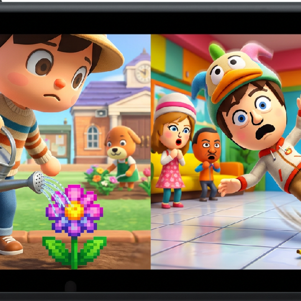 토모다치 라이프와 동물의 숲 비교가 주는 라이프 시뮬레이션의 교훈