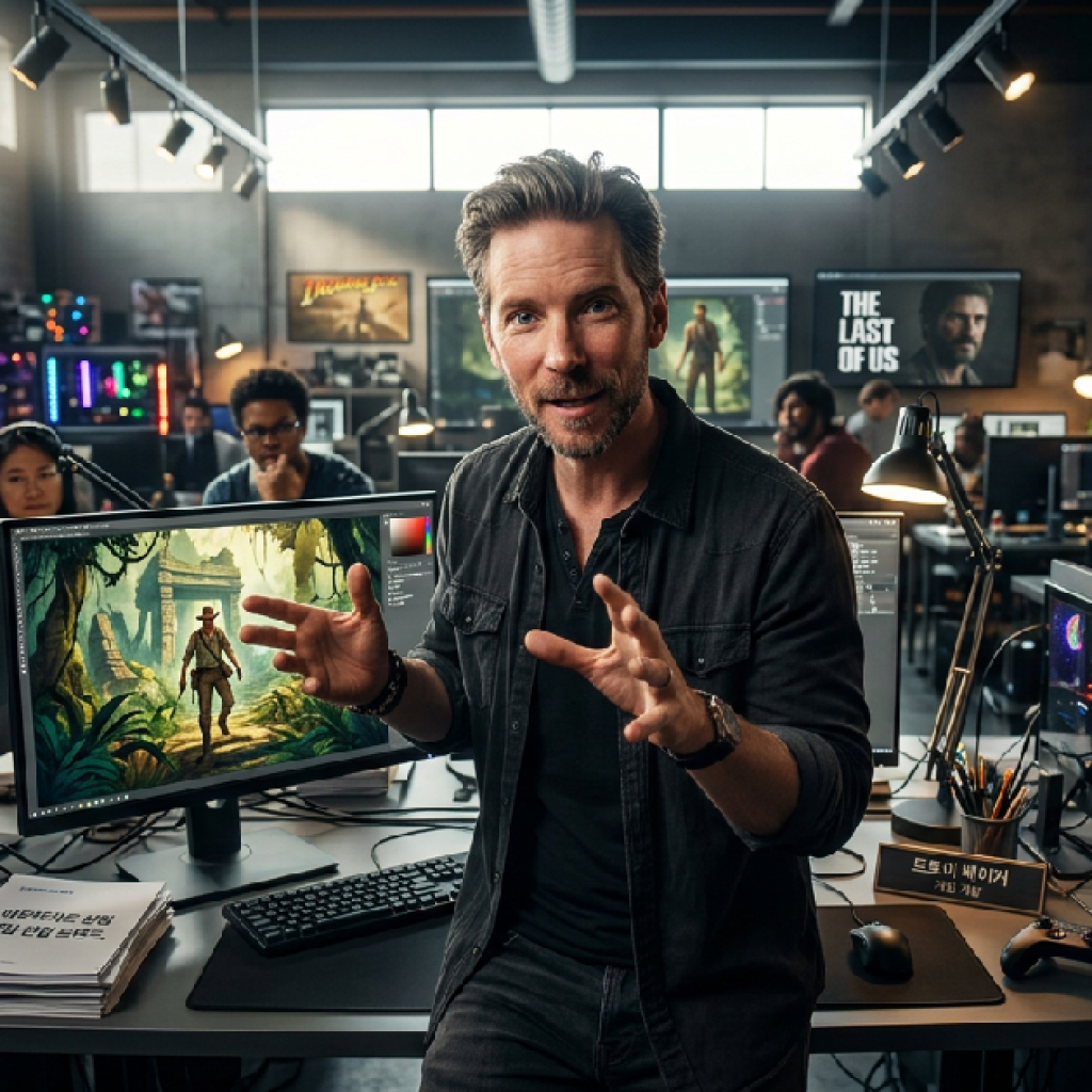 트로이 베이커, 성우 넘어 게임 제작자로 변신... 업계 거장들에게 얻은 영감은?