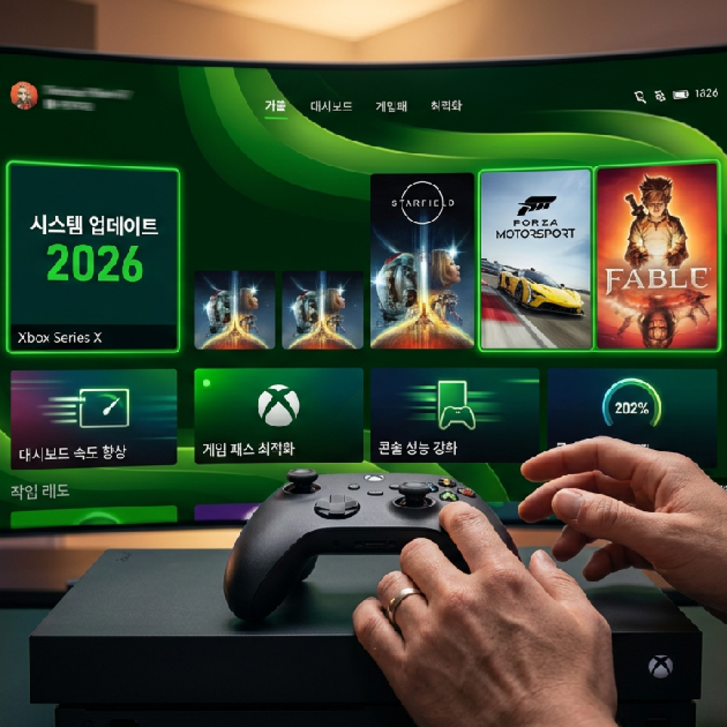 엑스박스 시리즈 X|S 시스템 최적화로 성능 및 편의성 강화 전망