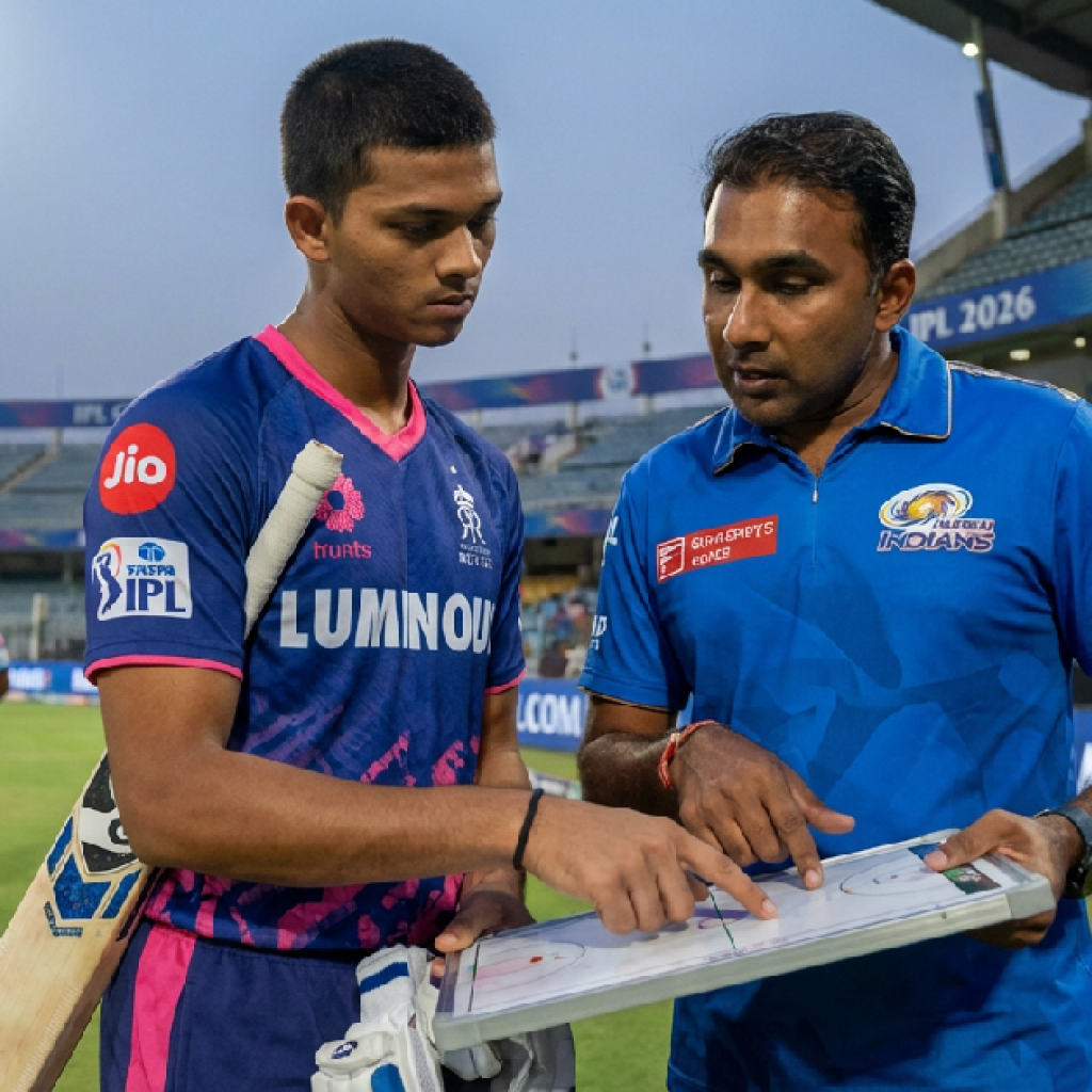 Jaiswal and Jayawardena Assess Tactics After High-Stakes Rajasthan vs Mumbai Clash Jaiswal and Jayawardena Assess Tactics After High-Stakes Rajasthan vs Mumbai Clash