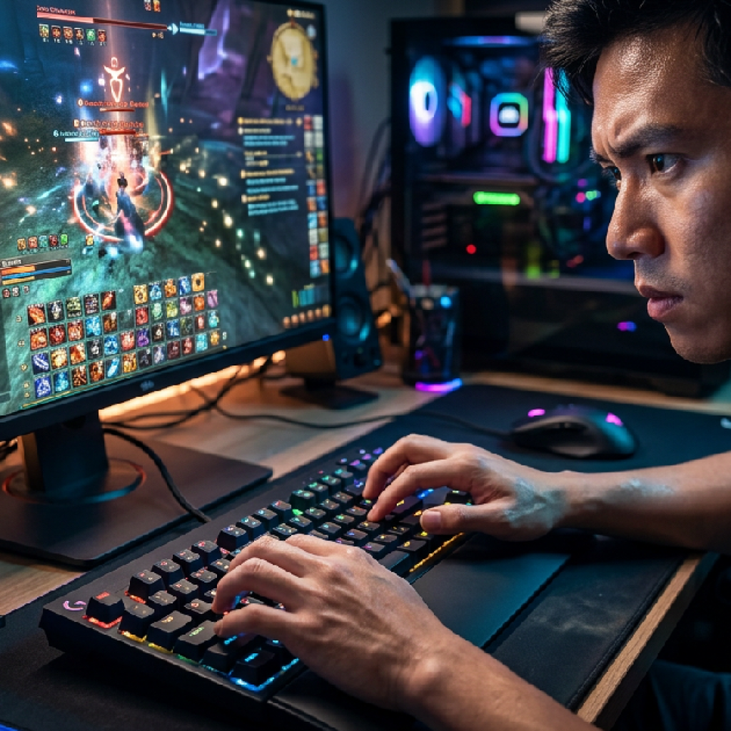 클래식 탭 타겟팅 MMORPG와 복잡한 단축키 시스템의 변화 분석