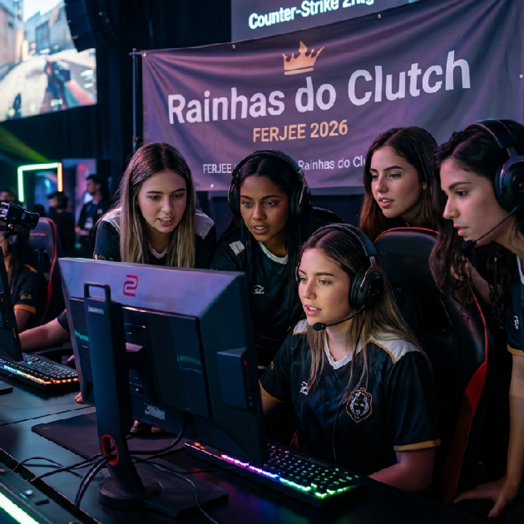 FERJEE เตรียมเปิดศึก Rainhas do Clutch รายการ CS2 หญิงระดับโลก ชูจุดเด่นดึงทีม NA บุกบราซิล