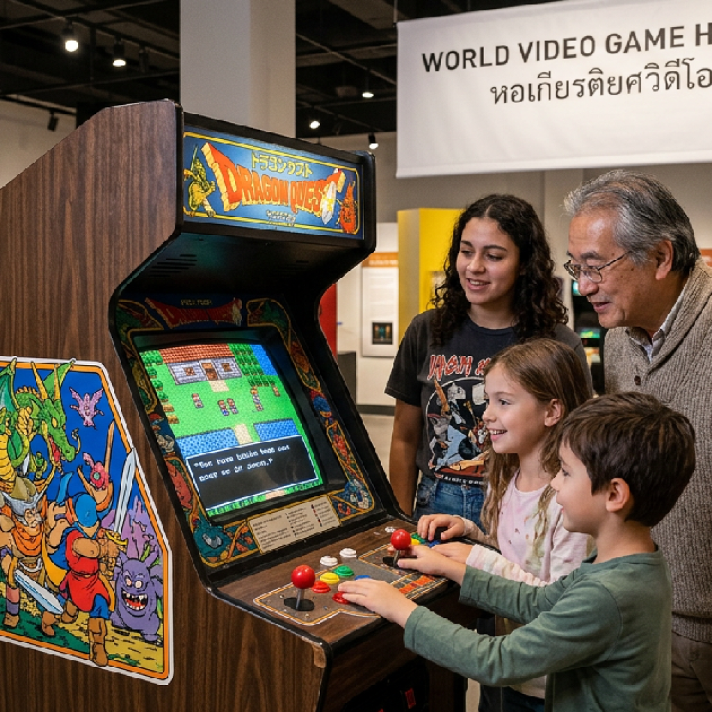 Dragon Quest นำทัพ 4 เกมดังระดับตำนานเข้าสู่หอเกียรติยศวิดีโอเกมโลกชุดล่าสุด