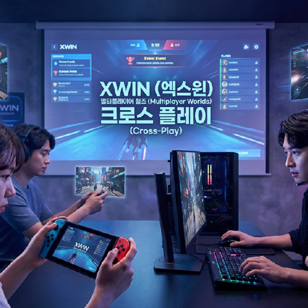 엑스윈 멀티플레이어 월즈, 플랫폼 경계 허무는 크로스 플레이 환경 구축